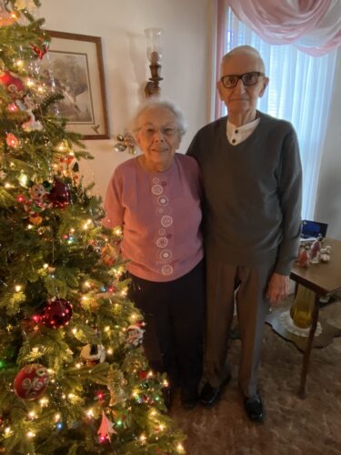 Couple celebrates 68 years together